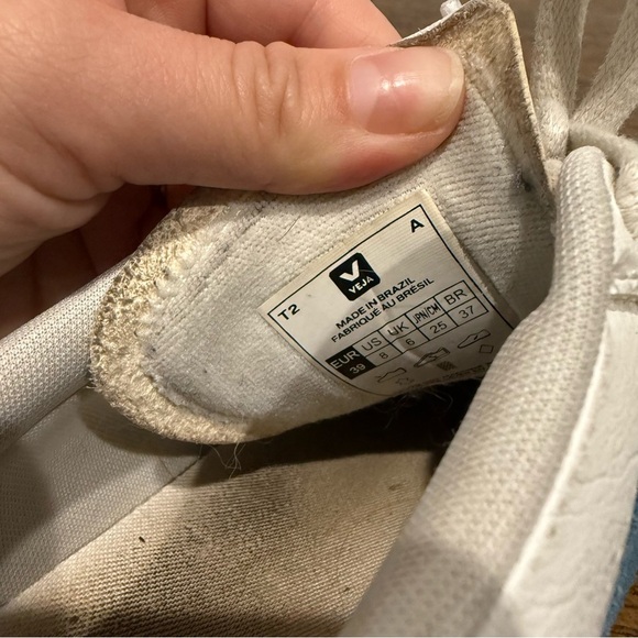 VEJA CAMPO LEATHER WHITE CALIFORNIA SNEAKERS - Picture 6 of 12